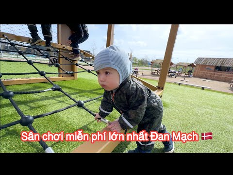 Dẫn đám nhỏ đi chơi. Sân chơi miễn phí lớn nhất Đan Mạch