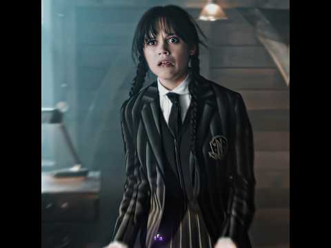 Enid as Wednesday ate in Season 2 Part 2 / Wednesday Edit || Song - VAI VAI TRAIR