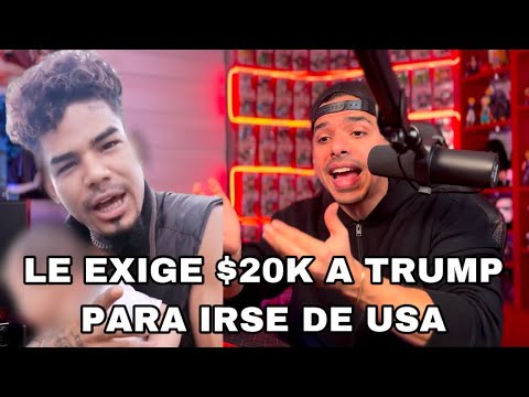 inmigrante ilegal le exige $20K a Trump o no se va de New York