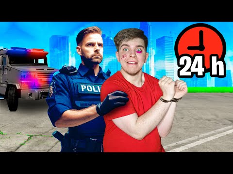 UHAPŠEN SAM 24H U GTA 5😱👮 *haos*