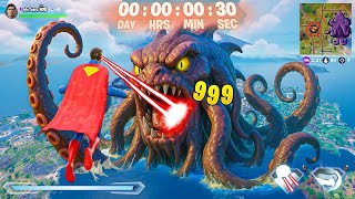 NEW TITANS IN FORTNITE! (Kraken VS Superman)