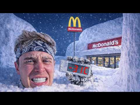 Ich Erkunde die Stadt, die im SCHNEE VERSINKT (18 Meter Schnee)