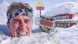 Ich Erkunde die Stadt, die im SCHNEE VERSINKT (18 Meter Schnee)