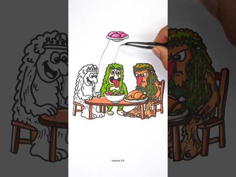 Italian Brainrot Brr brr Patapim Rope Correcting Paper Craft Challenge!! #satisfying #shortsvideo