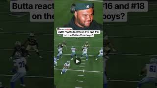 Butta reacts to Who is #16 and #18 on the Dallas Cowboys?
