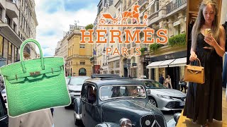 PARIS HERMÈS LUXURY SHOPPING VLOG 2025 Faubourg Saint Honoré → FSH HERMES FULL STORE TOUR
