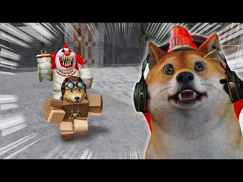 KABUR DARI OM BADUT YANG JAHAT!!! - Roblox Indonesia