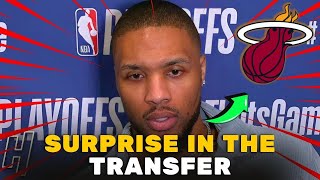IT HAPPENED NOW! THIS CHANGES EVERYTHING! DAMIAN LILLARD IS ASSESSING THE SITUATION. MIAMI HEAT NEWS