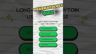 Pharmacology Quiz 1. #pharmacology #medical #mbbs #pharmacy #neet  #gpat #bpharma #trending #reel