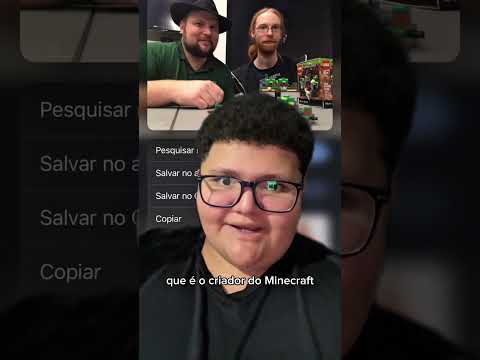 EU JÁ ENCOSTEI NO CRIADOR DO MINECRAFT?!?! 😨😨