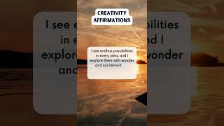 Creativity Affirmation of The Day