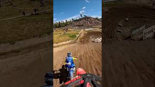 POV: Tim Gajser vs Isak Gifting EPIC Battle at MXGP of Sweden