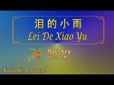 淚的小雨 【卡拉OK (男)】《KTV KARAOKE》 – Lei De Xiao Yu (Male)