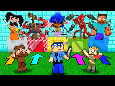 YANLIŞ SQUİD GAME MAĞARASINI SEÇERSEN ÖLÜRSÜN! 😱 - Minecraft