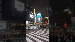 Shibuya Scramble in Motion: Human Flood and Empty Crosswalk | March 18, 2025