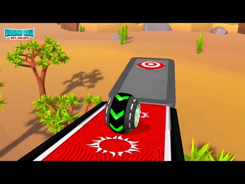 Rolling Ball Sky Escape - Gameplay Android, iOS All Levels 881 - 892