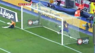 FC Barcelona 4-0 Racing Santander [ highlight ] [ HQ ] 20/02/2010  [ 23.Jornada La Liga ]