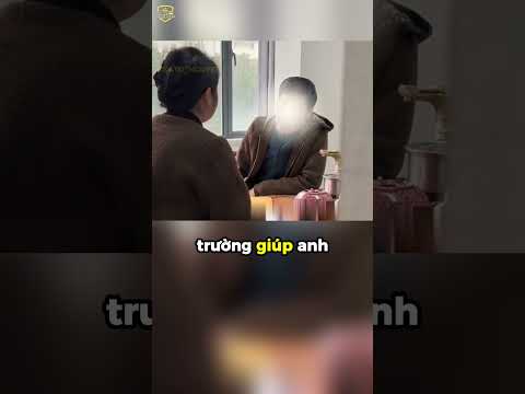 Ông bố đạp xe đưa con đi học khiến cả trường phải nín