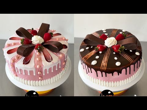 aprenderas a decorar tortas con tenedor y adornarlo con chocolate