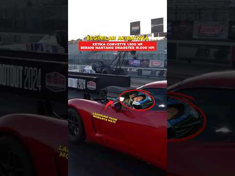 Pria Ini Menantang Balap Dragster 15.000 hp!