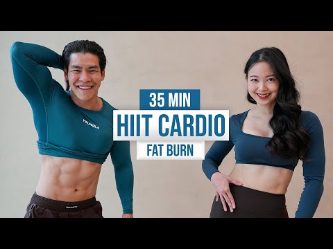 35 นาที HIIT คาร์ดิโอ เบิร์นไขมันเน้น ๆ ด้วยท่ายืน ฝึกแบบไม่มีอุปกรณ์