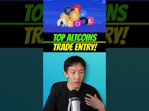 My entry targets for these top altcoins! #crypto #investing #altcoins