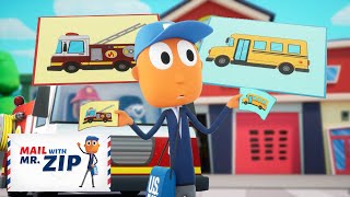 Which is Which? | Kids Songs & Music Videos | 1 HOUR of @MailWithMrZIP Fun Mailman Cartoons for Kids