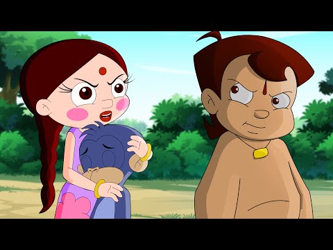 Chutki Ka Gussa | Jaggu Ko Kya Hua? | Chhota Bheem Cartoons for Kids in Hindi