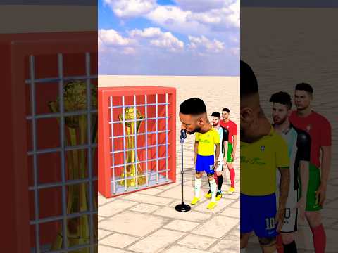 Help Ronaldo For Unlocked Jail Gate And Win World Cup Game Challenge🥺✅#shorts #trendingshorts
