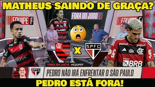 PEDRO CORTADO! MATHEUS GONÇALVES INDO PARA O CRUZEIRO, WESLEY FECHANDO COM A ROMA! E MAIS...