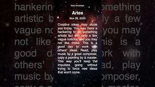 #Aries #daily #horoscope #astrology