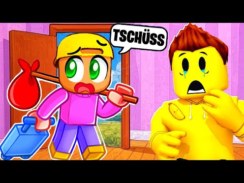 Mein KLEINER BRUDER geht für IMMER... 😭 in Roblox Snapchat!