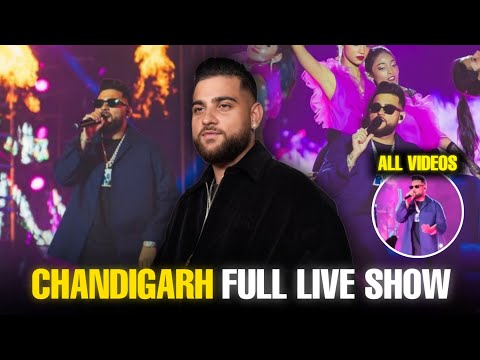 Karan Aujla Chandigarh Full Live Show | Aaye Haaye Song | Karan Aujla Live Performance In Chandigarh