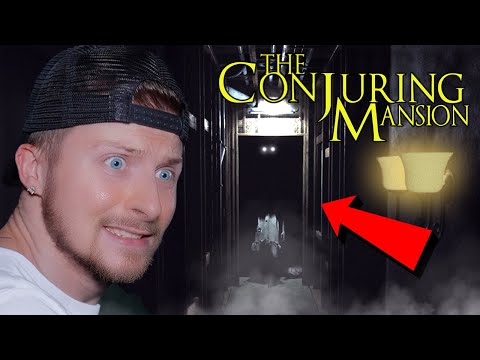 We see something HORRIFYING inside the CONJURING MANSION *SCARY*