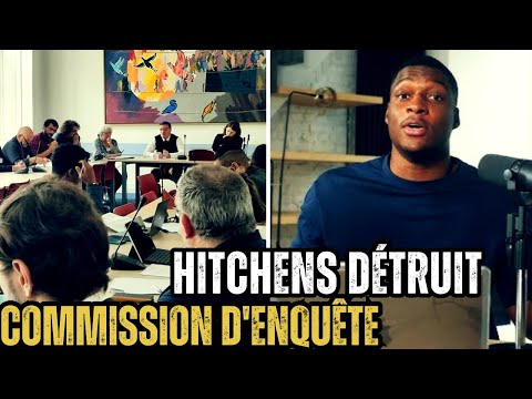 Alex Hitchens rage quitte son audition a l'assemblée nationale