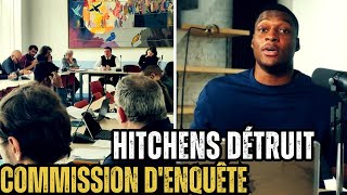 Alex Hitchens rage quitte son audition a l'assemblée nationale
