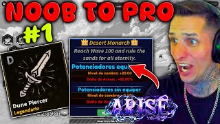 🔥NOOB TO PRO #1 EN ARISE CROSSOVER ROBLOX