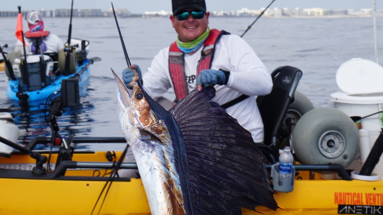 Kayak Fishing for Sailfish & Mahi Mahi Offshore Field Trips Florida