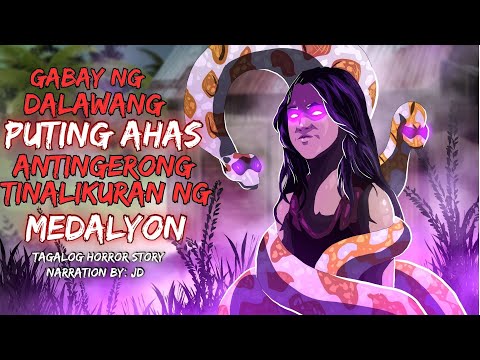 GABAY NG DALAWANG PUTING AHAS | ANTINGERONG TINALUKUHAN NG MEDALYON (Aswang True Story)