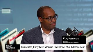 YouTube video thumbnail: AI Hiring Is Outpacing Overall Labor Market by 30%, Says Linkedin Expert
