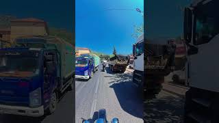 Virages des montagnes de Tablât et fin de parcours, les routes de la Chiffa…