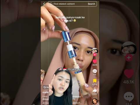 Trying makeup from Malaysia and Indonesia!! #asianmakeup #skintific #malaysia #indonesia