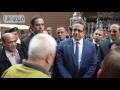 بالفيديو: وزير الآثار يقوم بجولة تفقدية في شارع المعز لدين الله