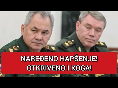 NAREĐENO HAPŠENJE! OTKRIVENO I KOGA!