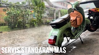 Vespa Sprint Tune Up Bawa Sparepart Sendiri, OKE! || Aji VAS