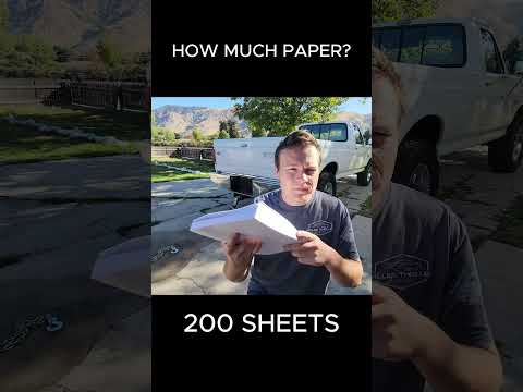 F250 Truck VS Paper #science #test #shorts