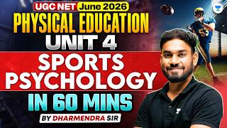 UGC NET Physical Education 2026 | Sports Psychology in 60 Mins | UGC NET Physical Education | Dharam