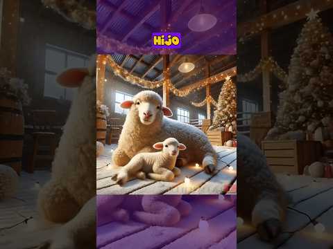 La navidad de los corderos #navidad #ia #aiart #shortviral #historias #mascotas