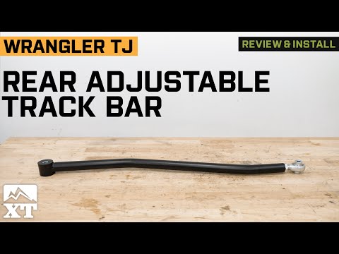 Jeep Wrangler TJ Rear Adjustable Track Bar for 1 to 6-Inch Lift Review & Install