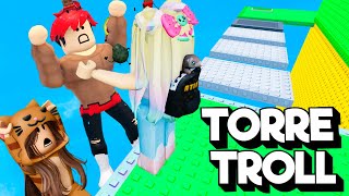 TROLLEO a LYNA Y MANDARINA en la TORRE TROLL DE LOS ABRAZOS !! 🤗